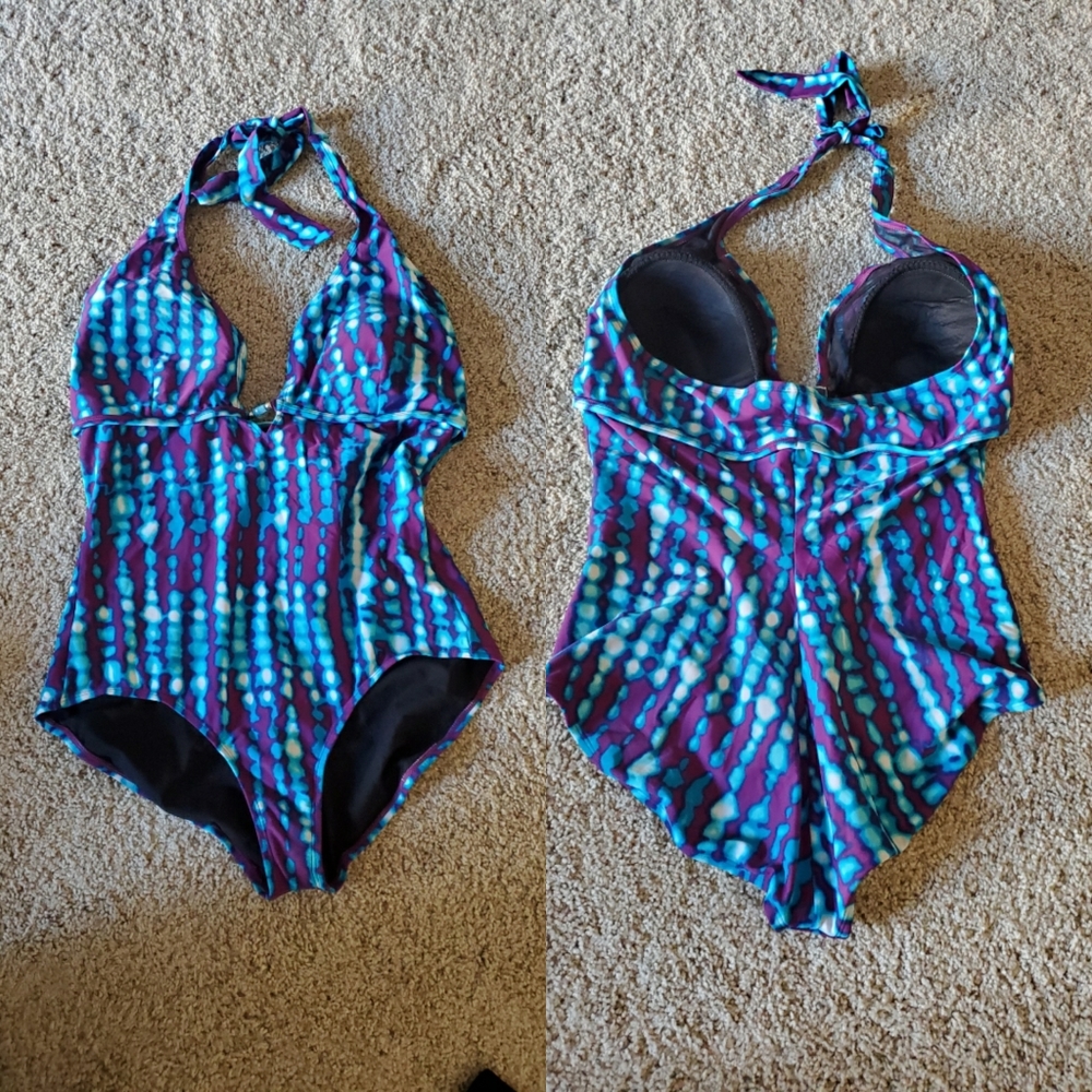 Torrid Halter one piece bathing suit
